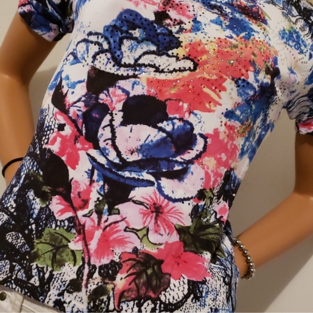Pierri New York Graphic Top